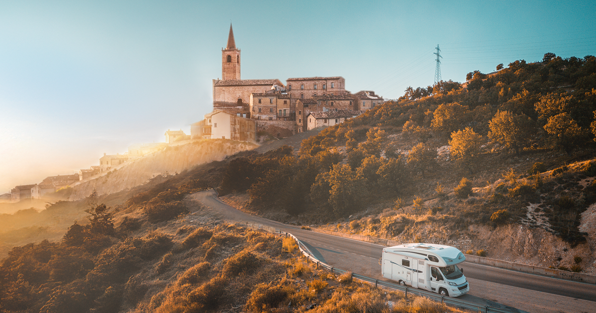 viaggi invernali in camper